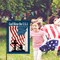 Memorial Day 4th of July Garden Flag God Bless America Double Sided 12.5 X 18 Inch